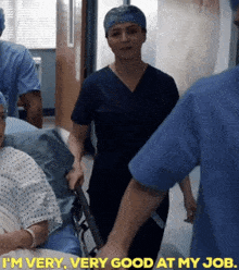 Greys Anatomy Amelia Shepherd GIF - Greys Anatomy Amelia Shepherd Im Very Very Good At My Job GIFs