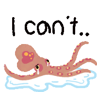 I Cant Crying Sticker - I Cant Crying Sad Stickers