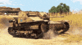 a tank with the number 1 on the side