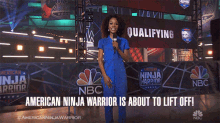american ninja warrior is about to lift off american ninja warrior american ninja warrior is about to air american ninja warrior is now showing zuri hall
