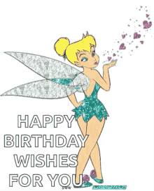 happy birthday tinker bell wishes wishes for you blow