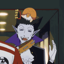 vampire kyuuketsuki sugu shinu armadillo happy anime