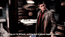 As Long As I'M Around, Nothing Bad Is Gonna Happen To You. GIF - Jensen Ackles Nothing Bad Protective GIFs