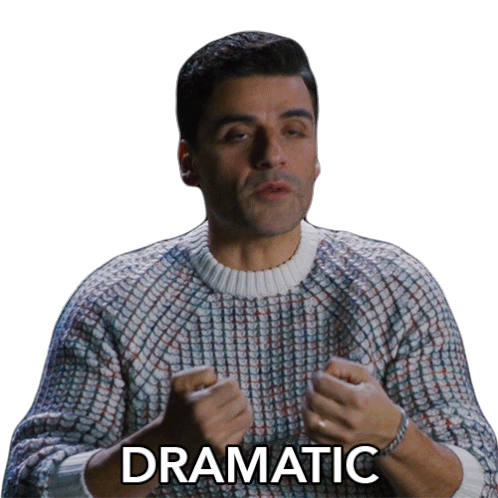 Dramatic Marc Spector Sticker - Dramatic Marc Spector Oscar Isaac Stickers