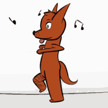 dance dancing fox