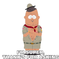 Im Super Thanks For Asking Big Gay Al Sticker - Im Super Thanks For Asking Big Gay Al South Park Stickers