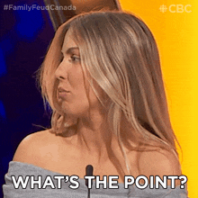 What'S The Point Family Feud Canada GIF - What'S The Point Family Feud Canada What'S The Purpose GIFs