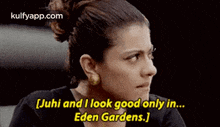 [juhi And I Look Good Only In...Eden Gardens.].Gif GIF - [juhi And I Look Good Only In...Eden Gardens.] Srkajol Aaise Rishtey-joh-dil-queue-rishtey-hote-hai GIFs