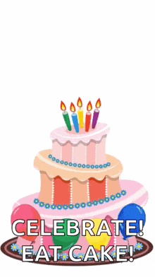happybirthday birthdaycake celebrate balloons