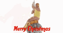 Merry Christmas Hulk Hogan GIF - Merry Christmas Hulk Hogan Wrecking Ball GIFs