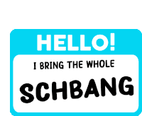 Schbang Creating A Schbang Sticker
