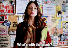 Glee Marley Rose GIF - Glee Marley Rose Whats With The Snark GIFs