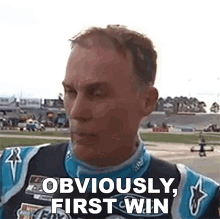 Obviously First Win Kevin Harvick GIF - Obviously First Win Kevin Harvick Nascar GIFs