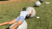 Exercise Ball This Is Happening GIF - Exercise Ball This Is Happening Slide GIFs