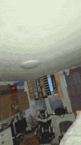 a room with a few posters on the wall including one that says ' northern '