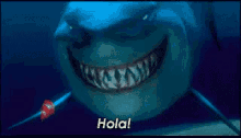 Tiburón Dice Hola GIF - Finding Nemo Shark Scary GIFs