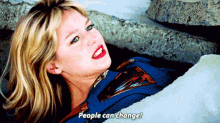 Supergirl People Can Change GIF - Supergirl People Can Change Melissa Benoist GIFs
