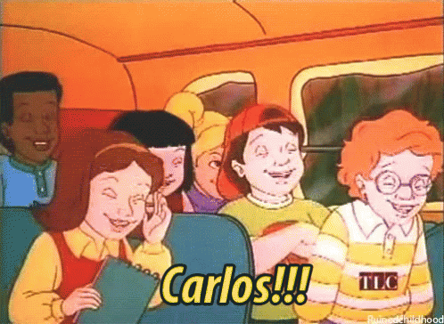 carlos magic school bus meme