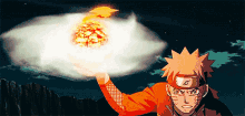Naruto Shippuden Fire Rasengan GIF - Naruto Shippuden Fire Rasengan Power GIFs