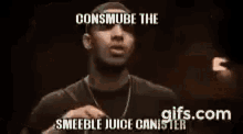 Smeeble Smeeble Juice GIF - Smeeble Smeeble Juice Smeeble Juice Canister GIFs