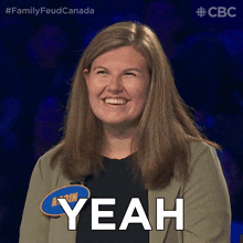 Yeah Robin GIF - Yeah Robin Family Feud Canada GIFs