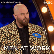 Men At Work Family Feud Canada GIF