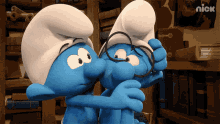 Brainy Smurfs GIF - Brainy Smurfs Smurf GIFs