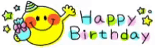 Happy Birthday Emoji GIF - Happy Birthday Emoji Smiling GIFs