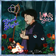 Miroku Goodnight GIF - Miroku Goodnight GIFs