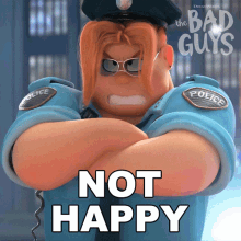 Not Happy Misty Luggins GIF - Not Happy Misty Luggins The Bad Guys GIFs
