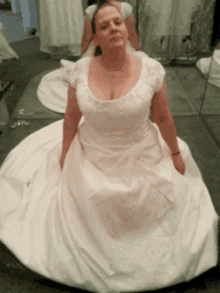 Tryingondresses Wedding GIF - Tryingondresses Wedding Dress GIFs