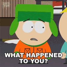 What Happened To You Kyle Broflovski GIF - What Happened To You Kyle Broflovski South Park GIFs