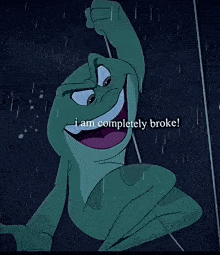 Princess And The Frog Completely Broke GIF - Princess And The Frog Completely Broke GIFs