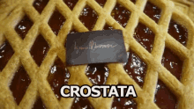 Crostata Dolce Marmellata Pasticceria Iginio Massari GIF - Pie Tart Jam Tart GIFs