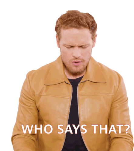 Who Says That Sam Heughan Sticker - Who Says That Sam Heughan Esquire Stickers