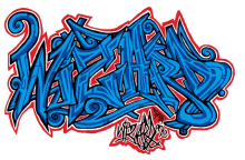 wizard graffiti name cholowiz graffiti sticker graffiti