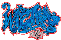 Wizard Graffiti Name Sticker - Wizard Graffiti Name Cholowiz Graffiti Stickers