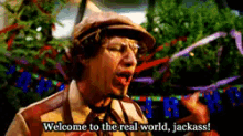 Welcome To The Real World, Jackass! GIF - Welcome To The Real World Jackass Welcome To The Real World The Lonely Island GIFs