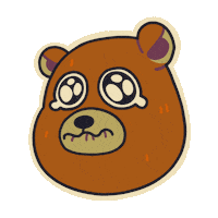 Precious Bear Sticker