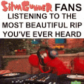 silva gunner fans listening to the most beautiful rip you ve ever heard