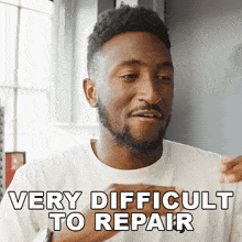 Very Difficult To Repair Marques Brownlee GIF - Very Difficult To Repair Marques Brownlee Very Tough To Fix GIFs