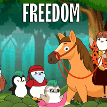 Freedom Sword GIF - Freedom Sword Horse GIFs