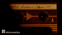 Michelle Gibson Cassette Tape GIF - Michelle Gibson Cassette Tape Recording GIFs