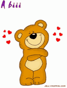 A Big Hug Bear GIF - A Big Hug Bear Love GIFs