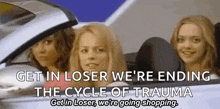 Loser Meangirls GIF - Loser Meangirls Shopping GIFs