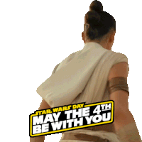Star Wars Day Rey Sticker