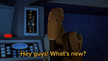 R0-gr Hey Guys Whats New GIF - R0-gr Hey Guys Whats New Battle Droid GIFs