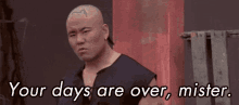 Kung Pow Your Days Are Over GIF