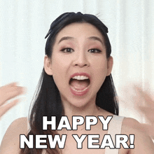 Happy New Year Tina Yong GIF - Happy New Year Tina Yong Hny GIFs