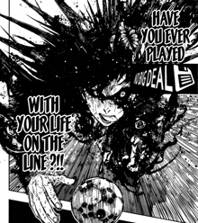 a black and white drawing of a person with the words have you ever played no big deal